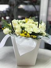 Цветочная композиция из Розы  в Каменский